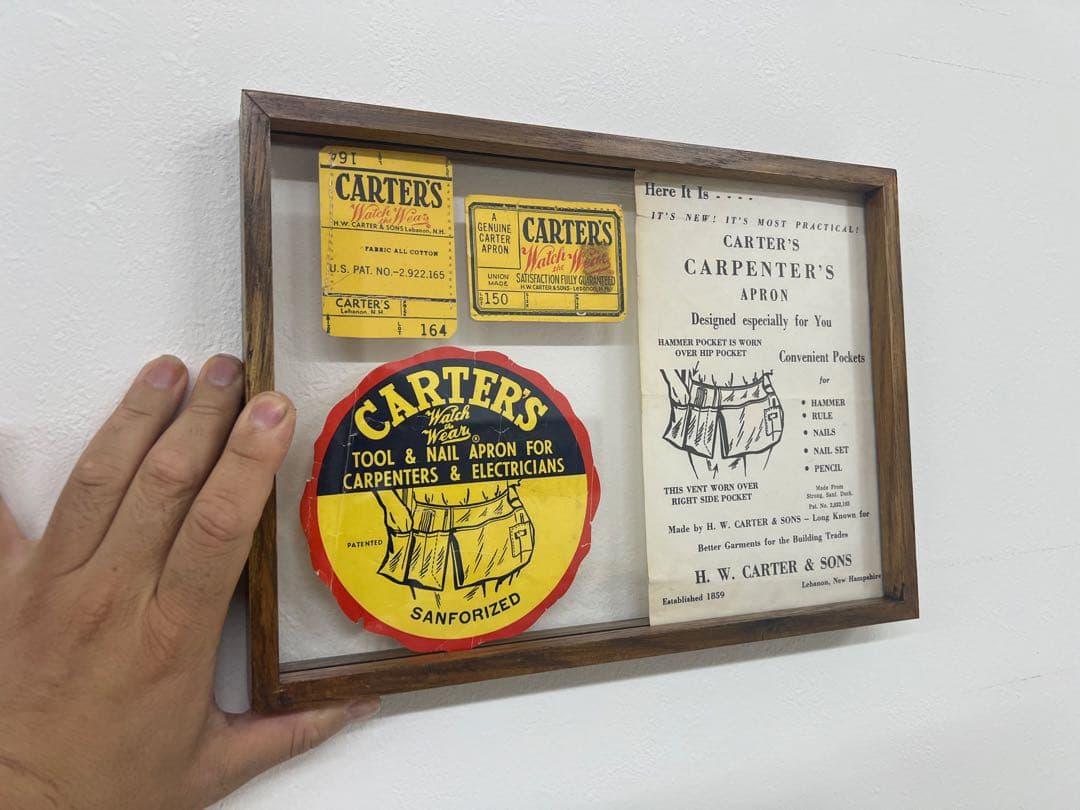 Carter's カーターズ　ビンテージ　アド　ワークウェアー　usa