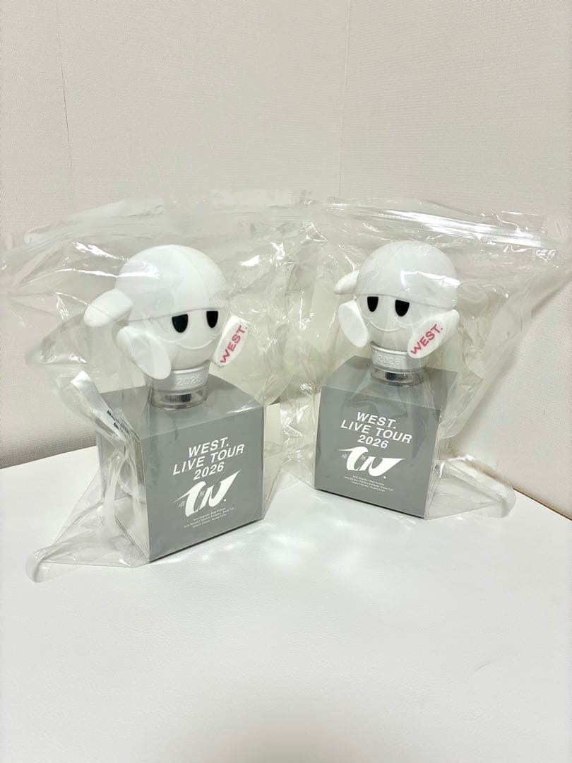 【美品】 WEST. 唯一無二 むにむにペンライト ２個セット