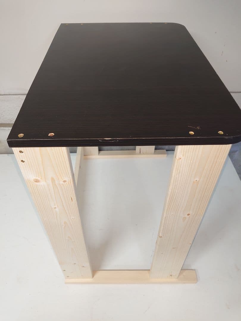 【累積125台目の天板を使用】１台用パチスロ実機の置き台★高さはオーダーの60㌢