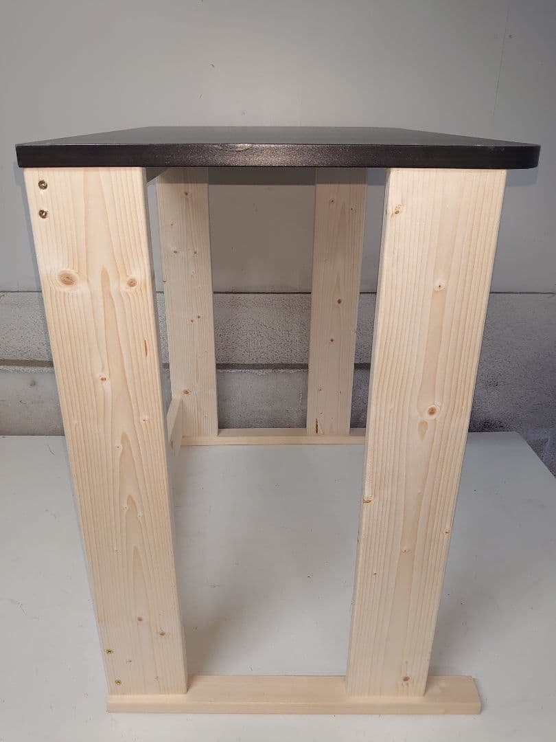 【累積125台目の天板を使用】１台用パチスロ実機の置き台★高さはオーダーの60㌢