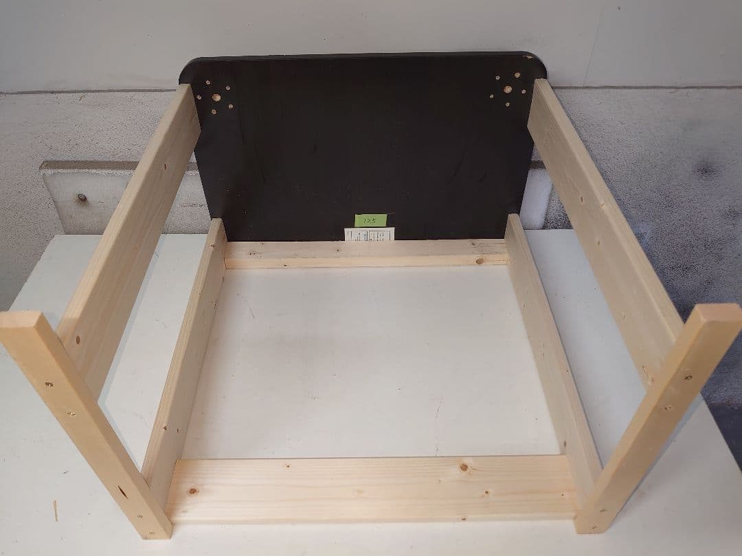 【累積125台目の天板を使用】１台用パチスロ実機の置き台★高さはオーダーの60㌢