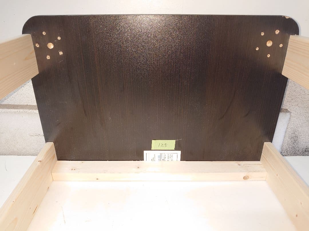 【累積125台目の天板を使用】１台用パチスロ実機の置き台★高さはオーダーの60㌢