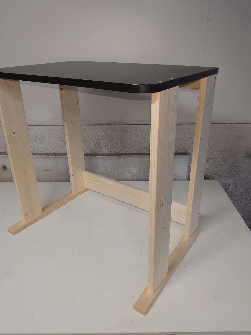 【累積125台目の天板を使用】１台用パチスロ実機の置き台★高さはオーダーの60㌢