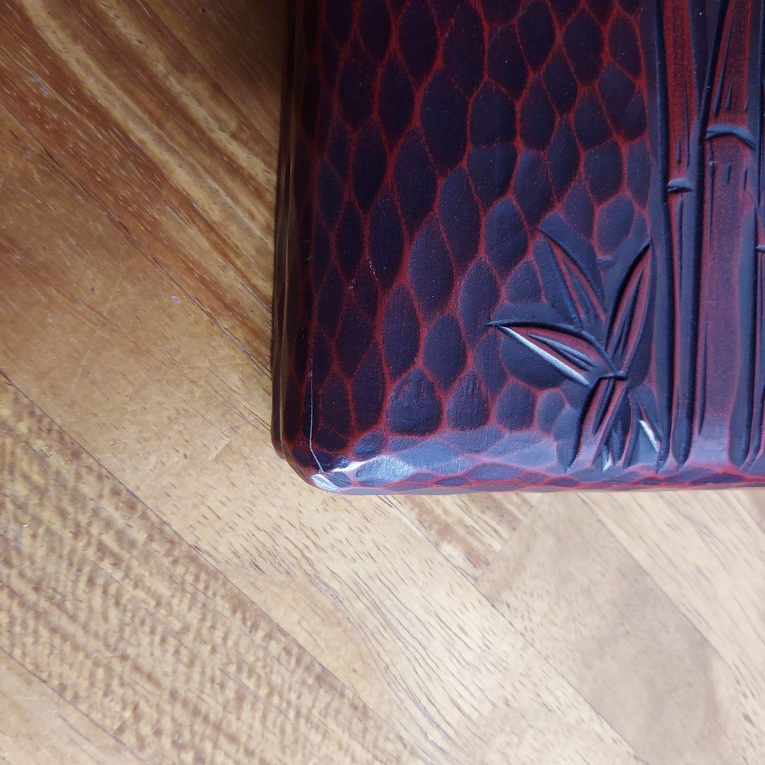 ☆昭和レトロ☆　鎌倉彫り　硯箱