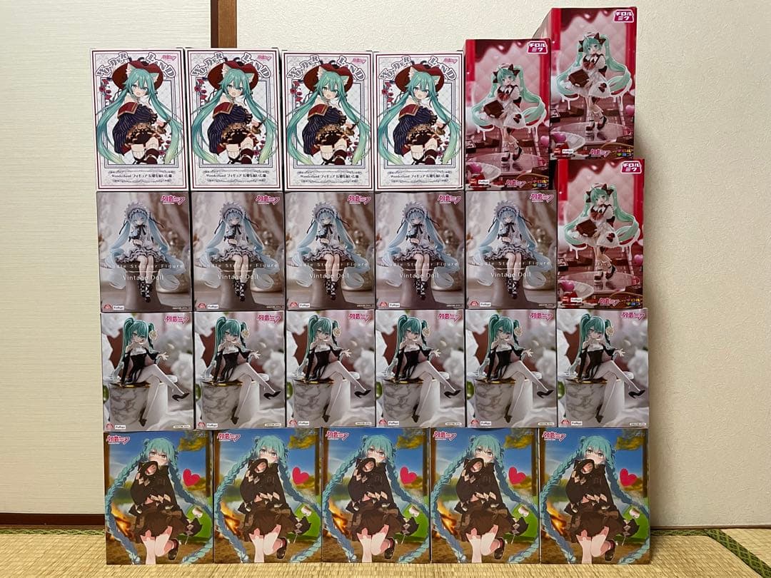 初音ミク ぬーどるストッパーフィギュア ヴィンテージドール 23個