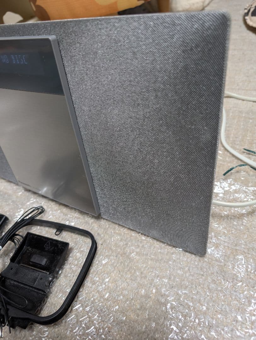 Panasonic SC HC420　シルバー　 ミニコンポ アンテナ