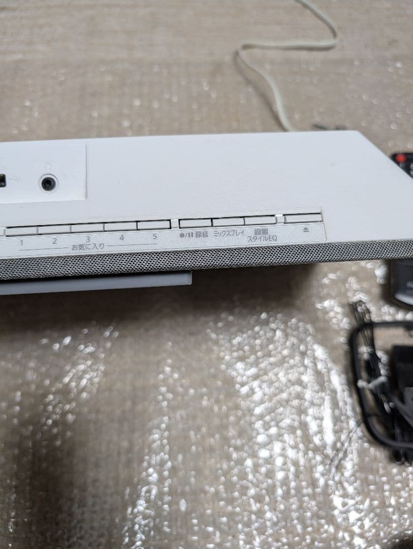 Panasonic SC HC420　シルバー　 ミニコンポ アンテナ