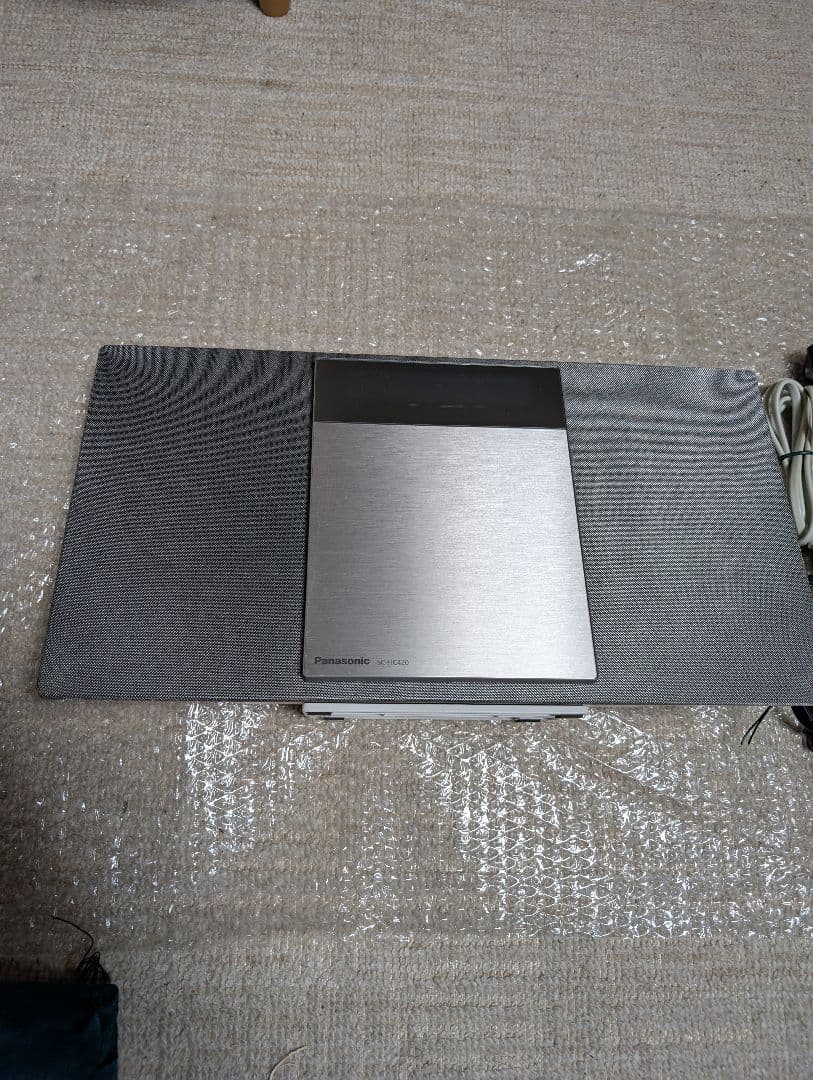 Panasonic SC HC420　シルバー　 ミニコンポ アンテナ