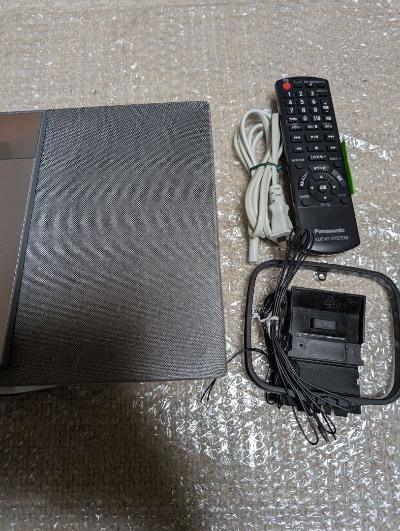 Panasonic SC HC420　シルバー　 ミニコンポ アンテナ