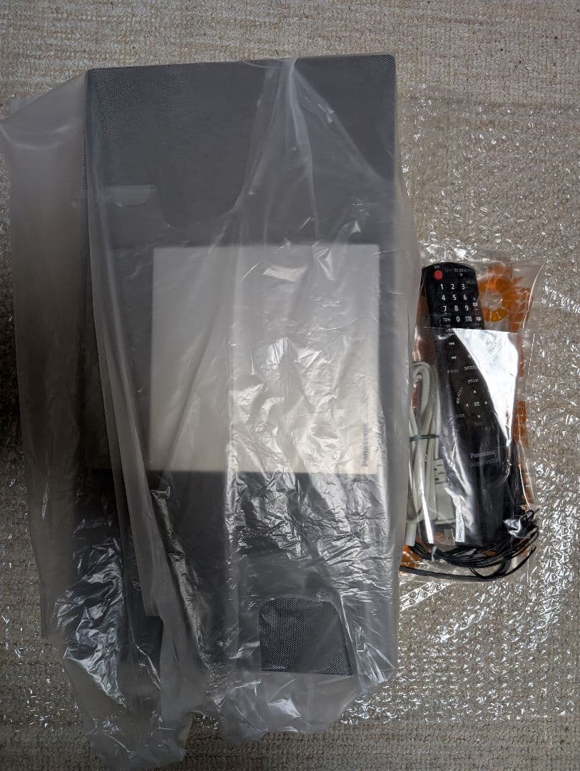 Panasonic SC HC420　シルバー　 ミニコンポ アンテナ