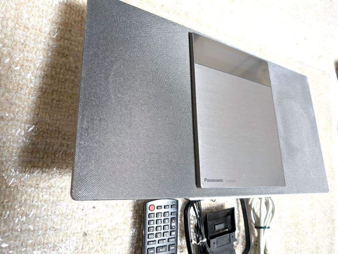 Panasonic SC HC420　シルバー　 ミニコンポ アンテナ