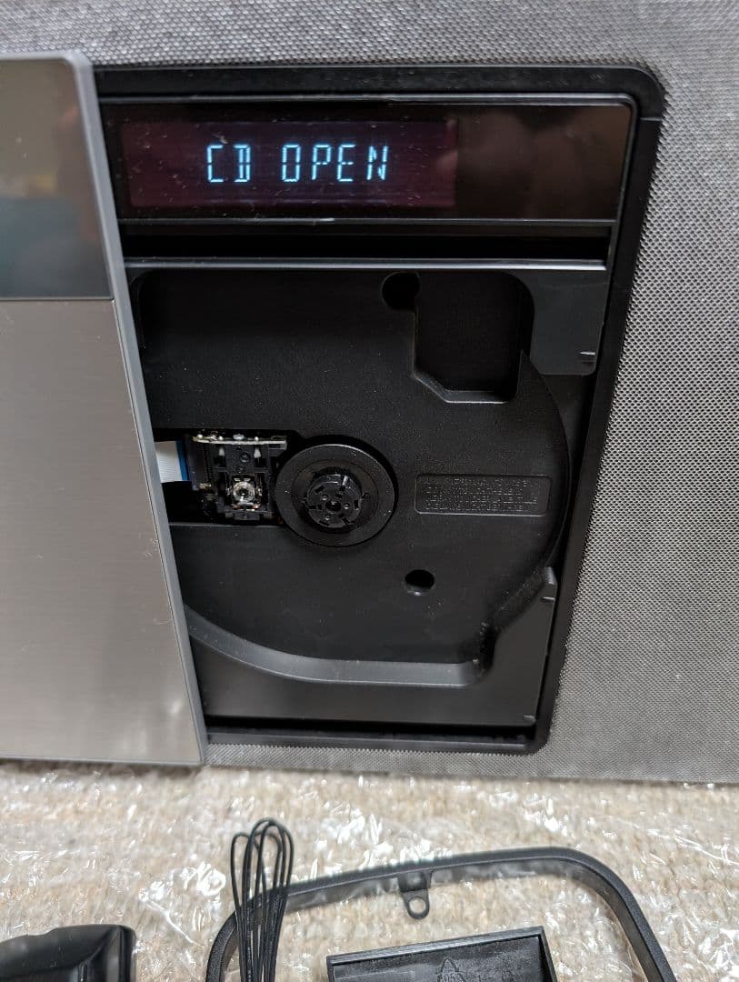 Panasonic SC HC420　シルバー　 ミニコンポ アンテナ