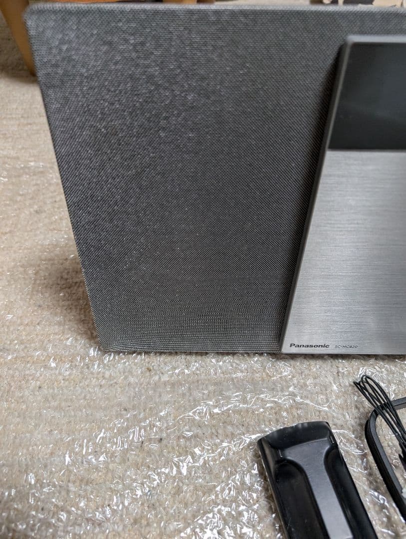 Panasonic SC HC420　シルバー　 ミニコンポ アンテナ