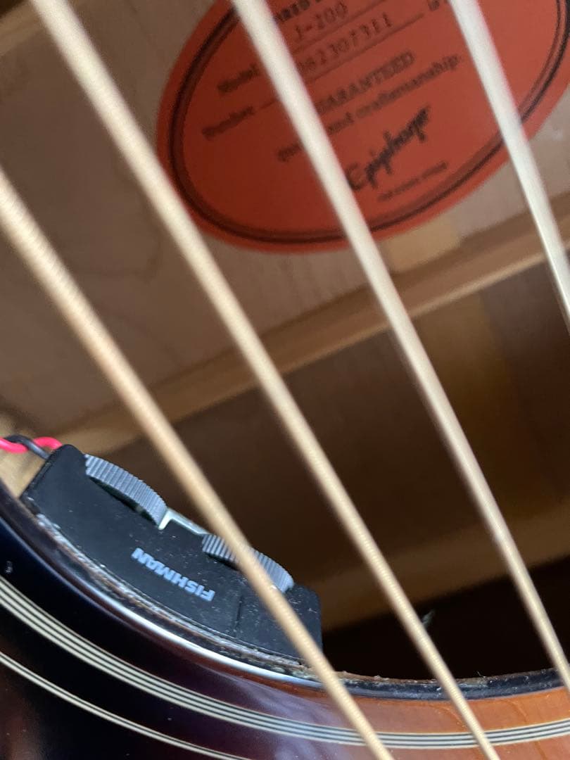 Epiphone Masterbilt J200 ケース付き