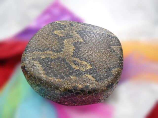 #2現品販売　新品未使用17.980円　N蛇皮強化(二重張)型チーガ今年３月作成