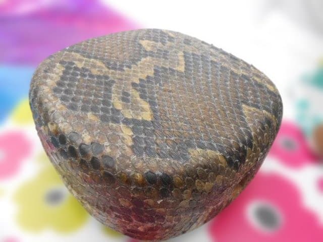 #2現品販売　新品未使用17.980円　N蛇皮強化(二重張)型チーガ今年３月作成