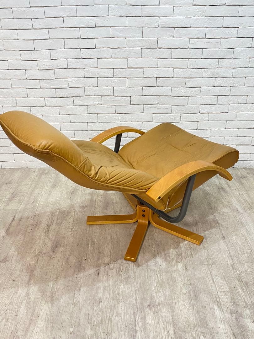 【東京都内23区配送無料】本革 北欧 デンマーク製 KEBE チェア　ソファー