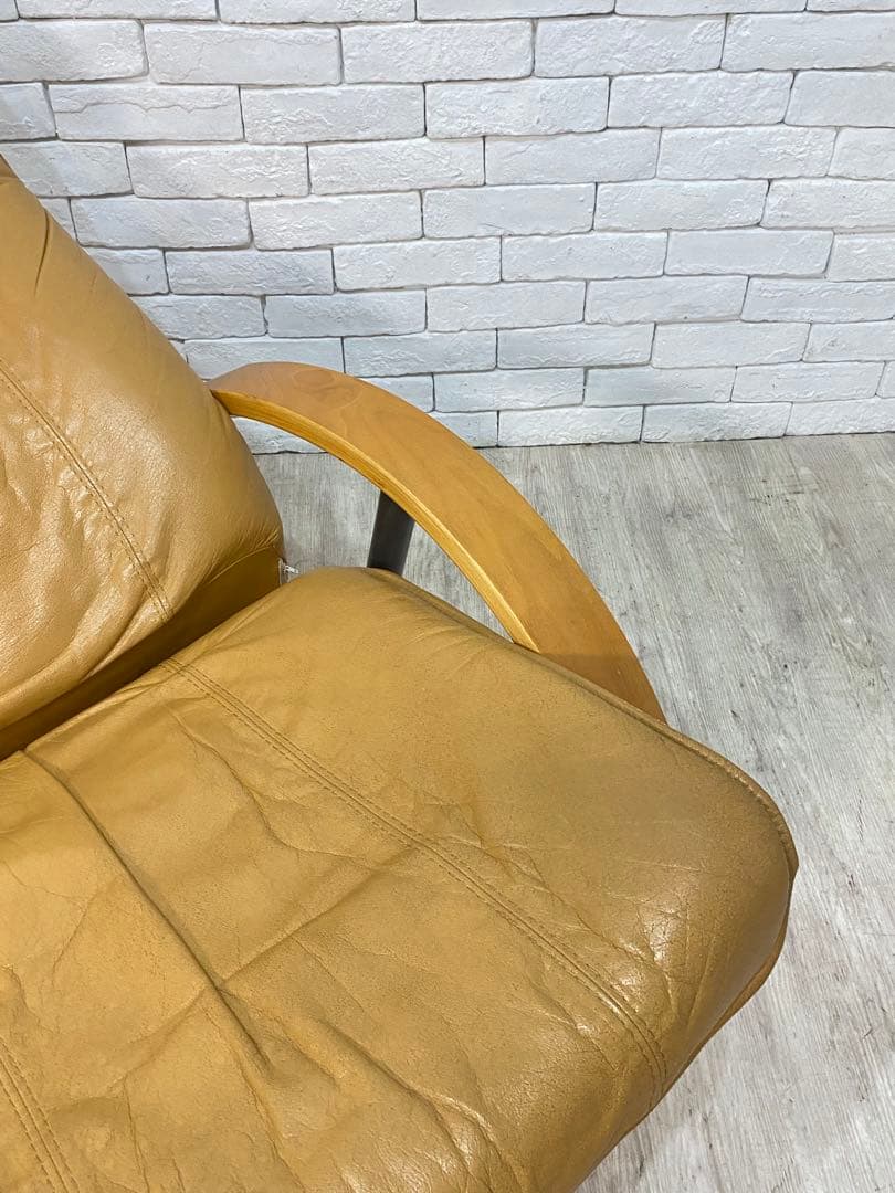 【東京都内23区配送無料】本革 北欧 デンマーク製 KEBE チェア　ソファー