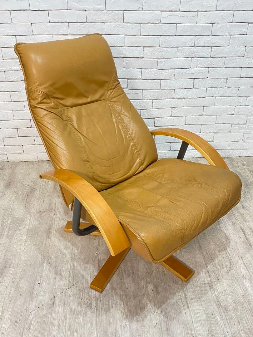 【東京都内23区配送無料】本革 北欧 デンマーク製 KEBE チェア　ソファー