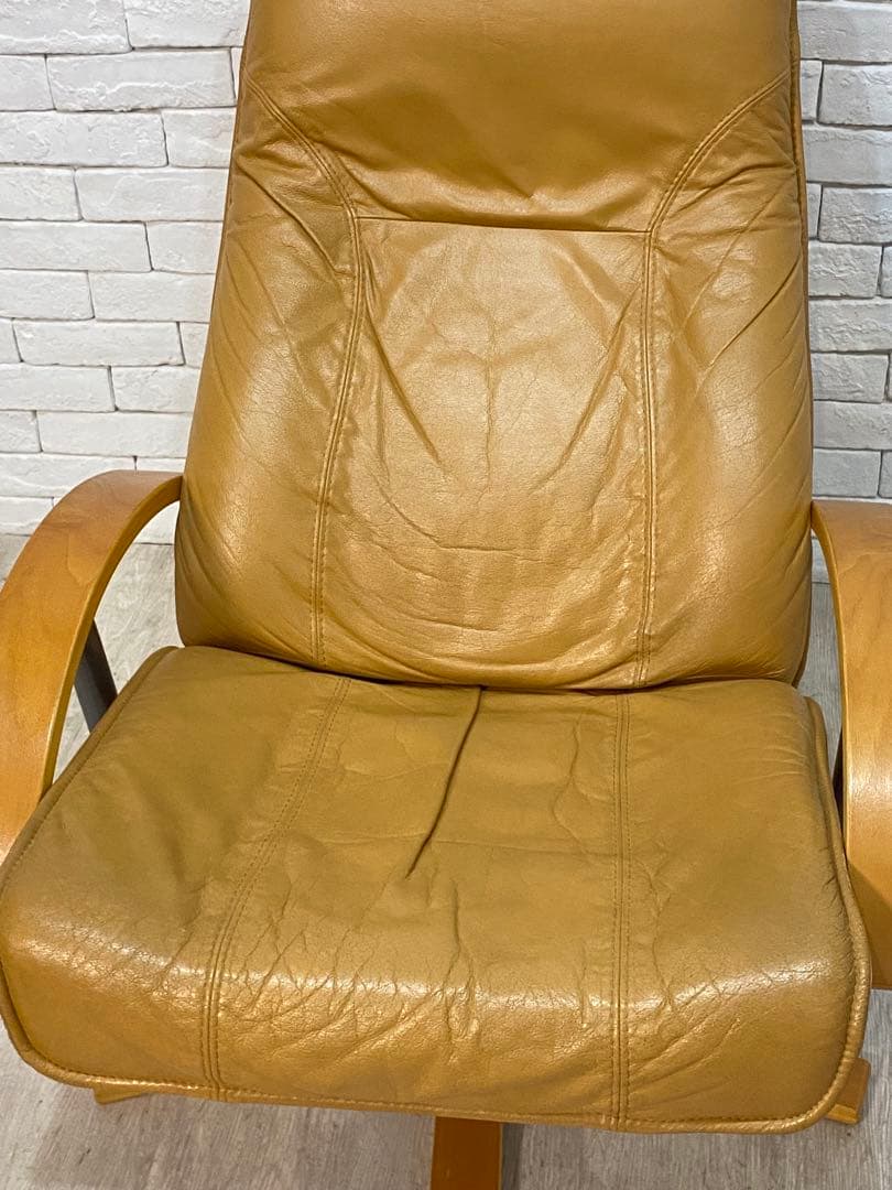 【東京都内23区配送無料】本革 北欧 デンマーク製 KEBE チェア　ソファー