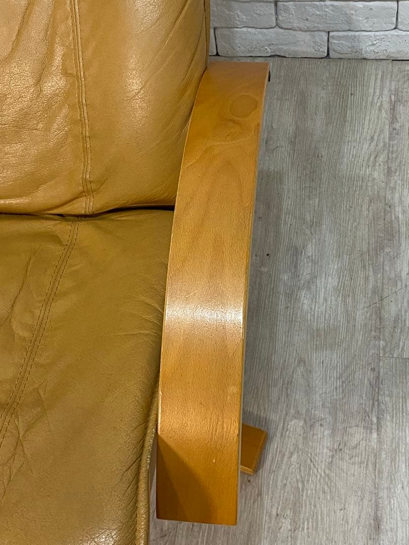 【東京都内23区配送無料】本革 北欧 デンマーク製 KEBE チェア　ソファー