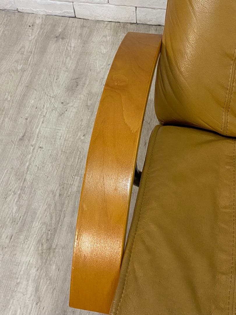 【東京都内23区配送無料】本革 北欧 デンマーク製 KEBE チェア　ソファー