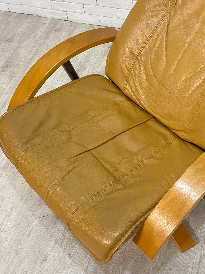 【東京都内23区配送無料】本革 北欧 デンマーク製 KEBE チェア　ソファー