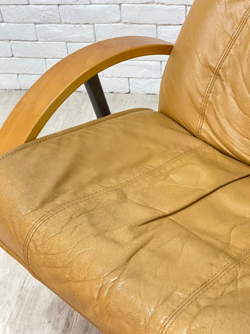 【東京都内23区配送無料】本革 北欧 デンマーク製 KEBE チェア　ソファー