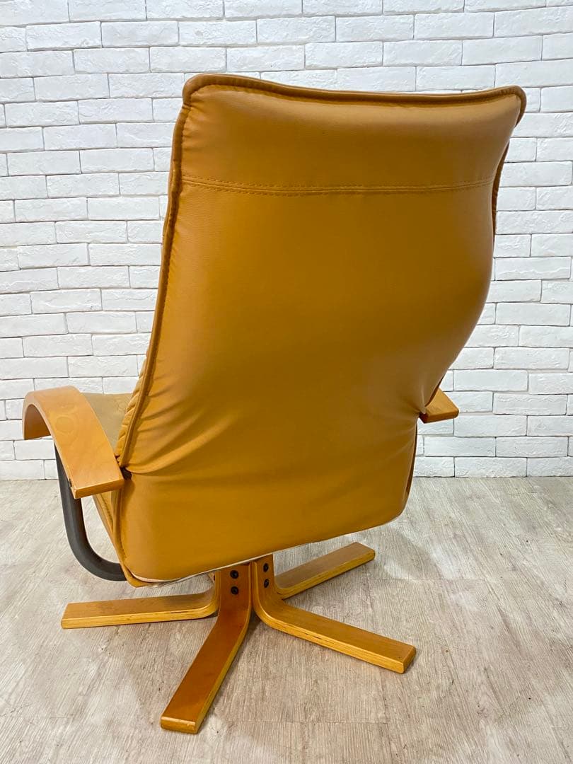 【東京都内23区配送無料】本革 北欧 デンマーク製 KEBE チェア　ソファー