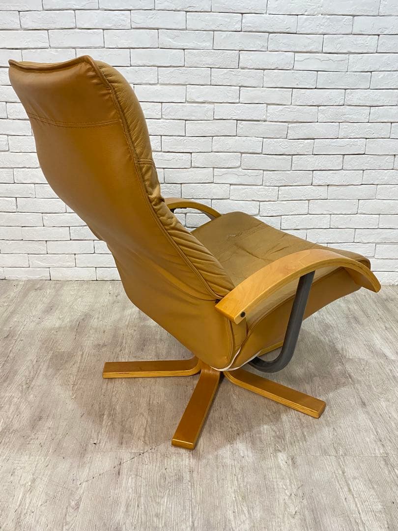 【東京都内23区配送無料】本革 北欧 デンマーク製 KEBE チェア　ソファー