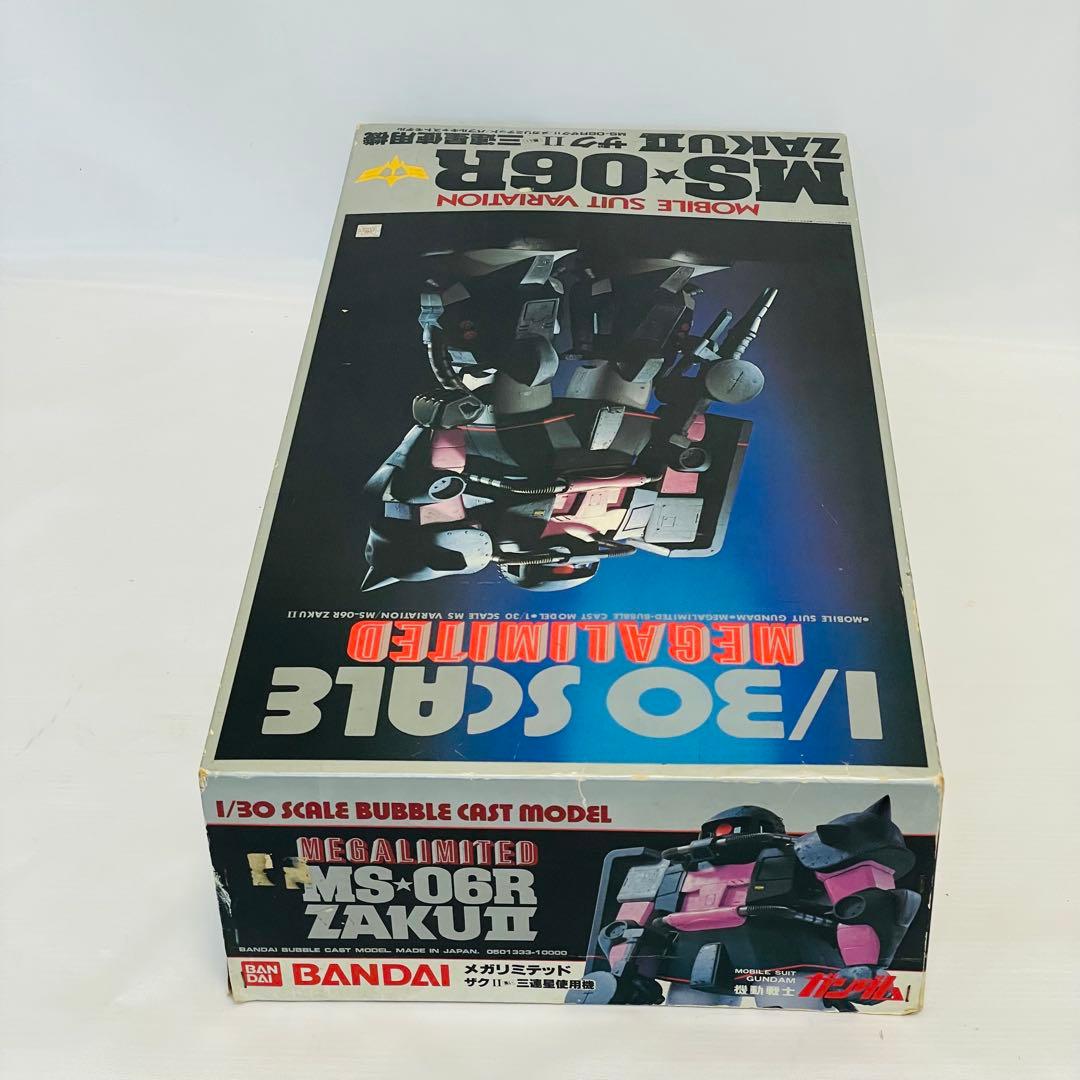 1/30　バブルキャストモデル MS-06R ザクⅡ 黒い三連星使用機