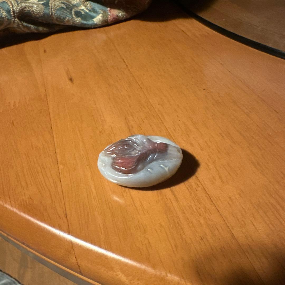 根付　白玉　根付