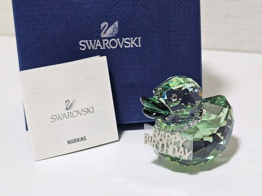 スワロフスキー 『Happy Birthday Duck』 ハッピーダック