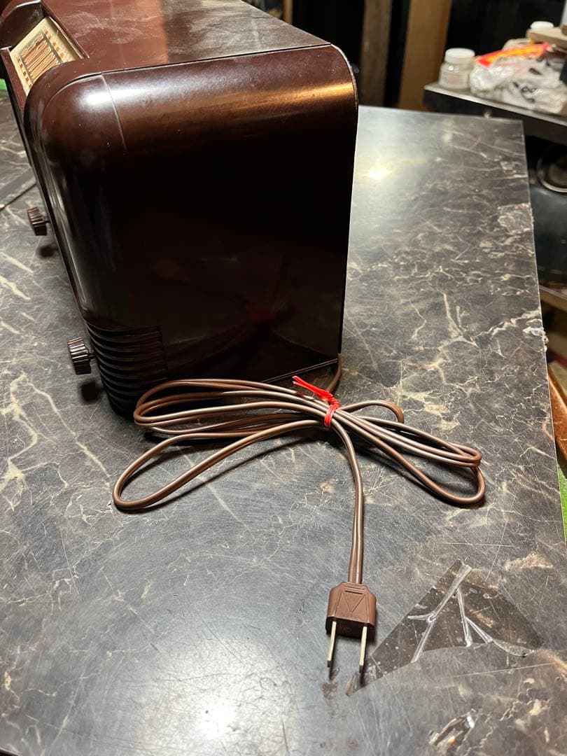 アメリカ真空管ラジオ 、ベークライトラジオ 、アメリカのGENERAL 製？