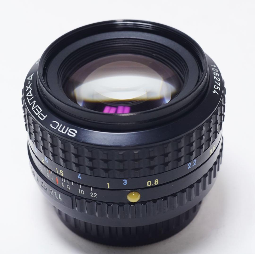 極美品 PENTAX smc PENTAX A 50mm f1.4