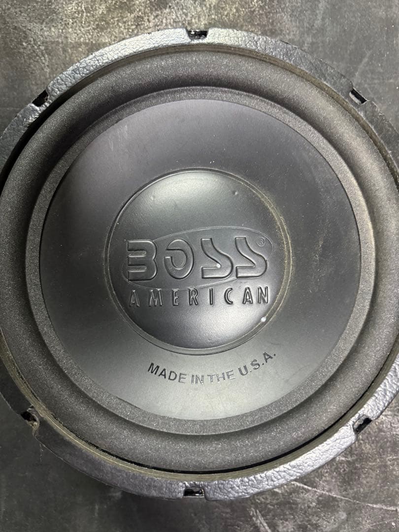 BOSS スピーカー　2個セット　ウーファー用スピーカー