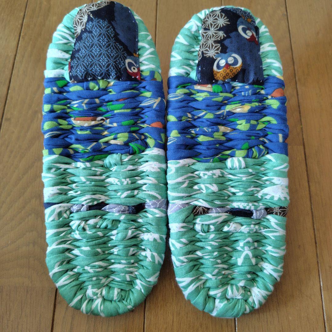 素敵に布草履　めり