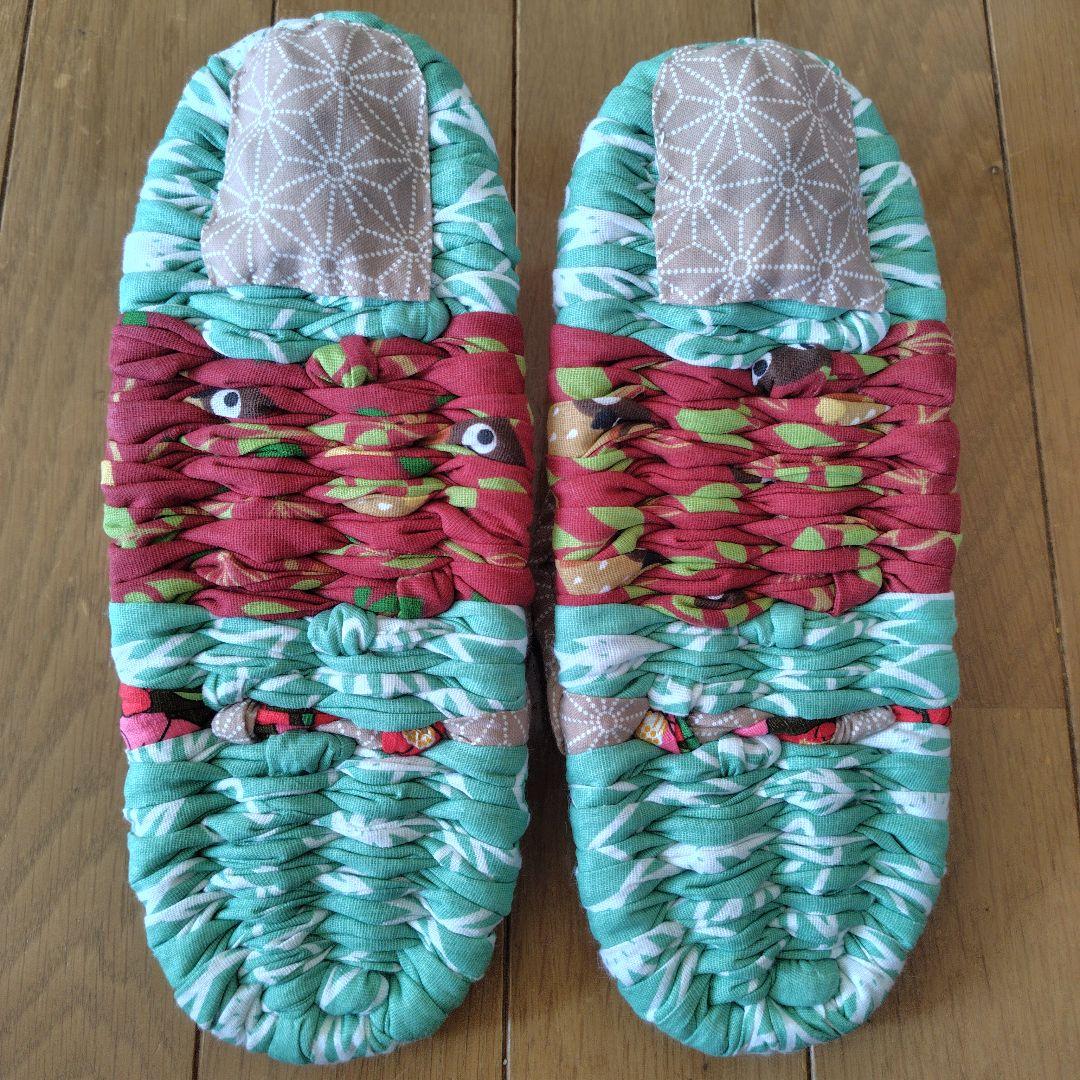 素敵に布草履　めり