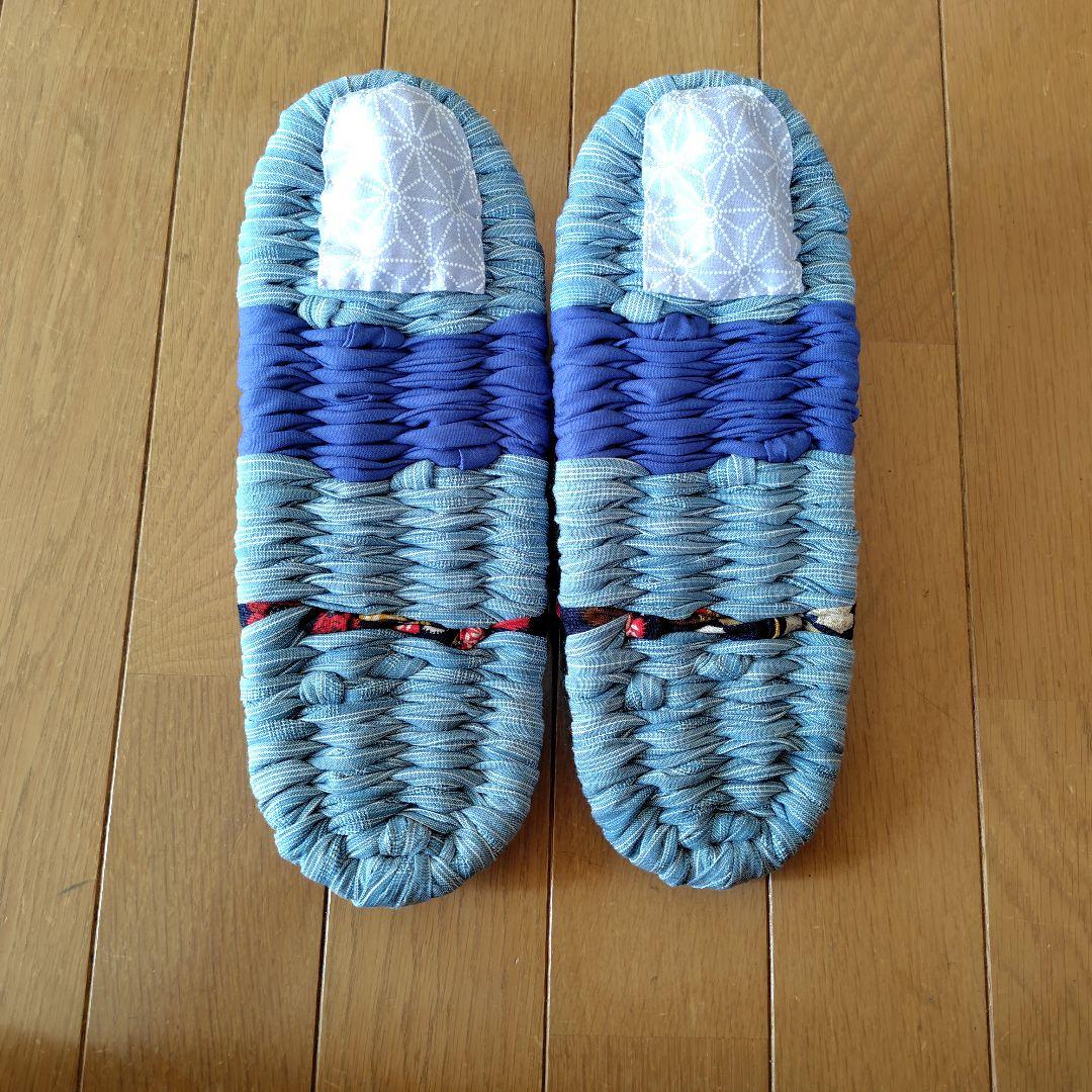 素敵に布草履　めり