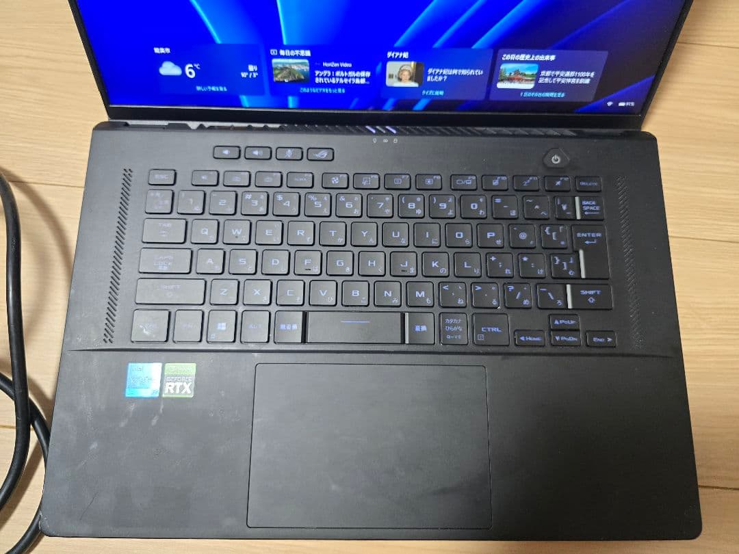 Windowsアクセサリー ROG ZEPHYRUS M16 I7-11800H 3070 8GB
