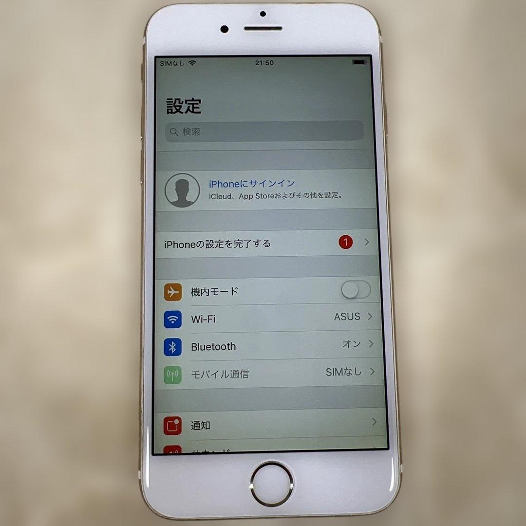 iphone6 64GB バッテリー84%