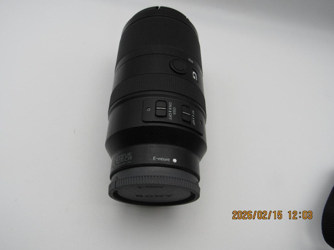 レンズ(ズーム) E 70-350mm F4.5-6.3 G OSS /Sony NEX-F3