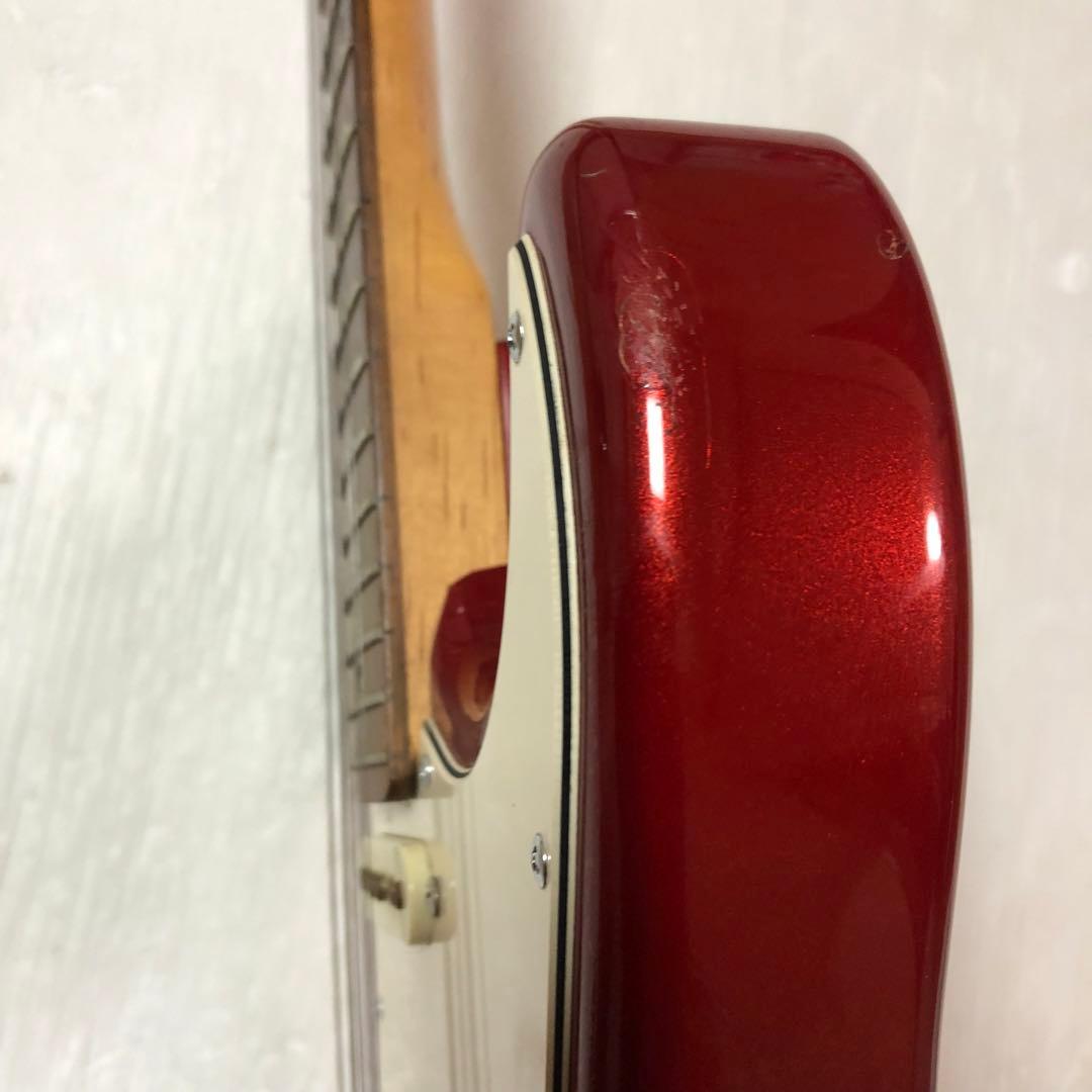 エレキギター LEGEND マッチングヘッド　レッド　ariapro2