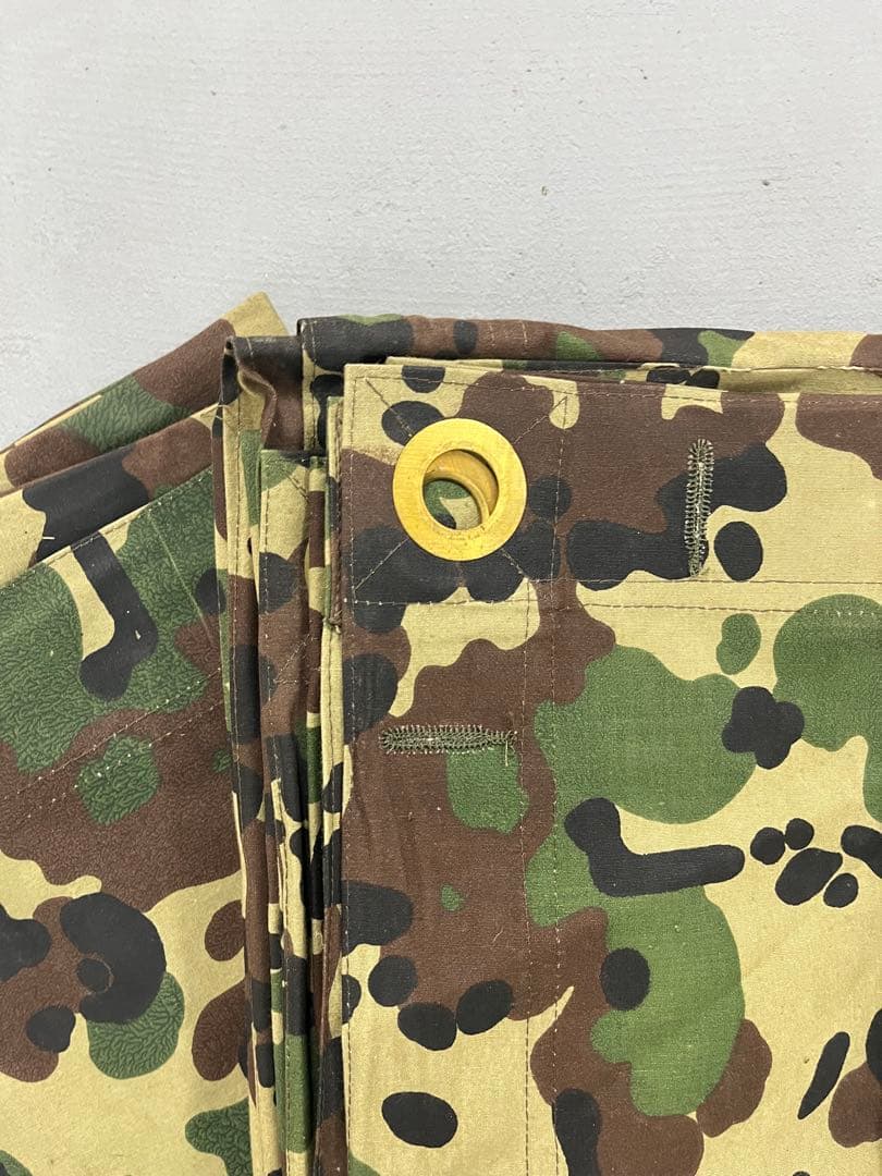 デッド ルーマニア軍幕 希少 アメーバカモ デットストック M47 2枚セット