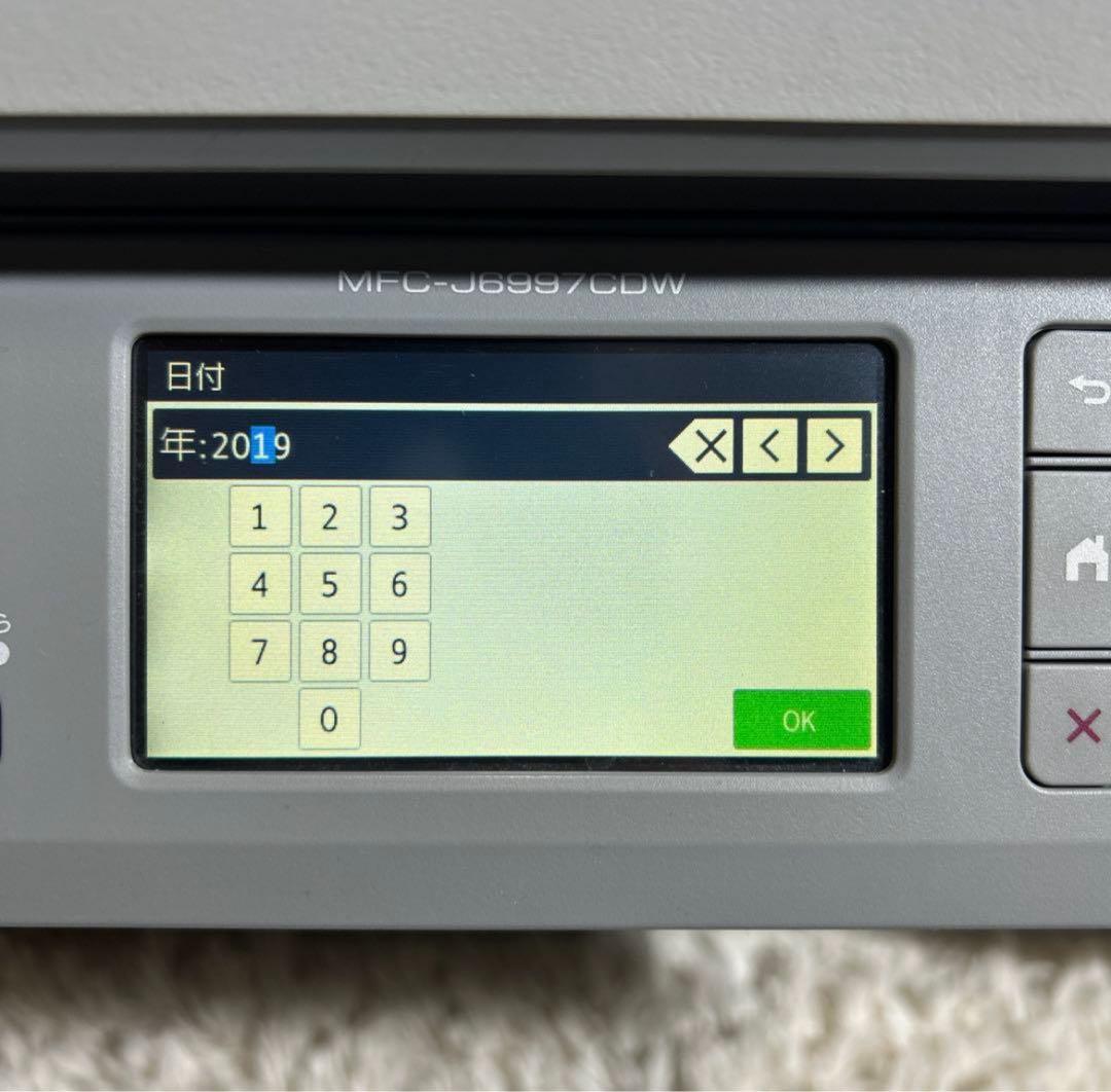 【ジャンク】ブラザー プリンター インクジェット複合機 MFC-J6997CDW