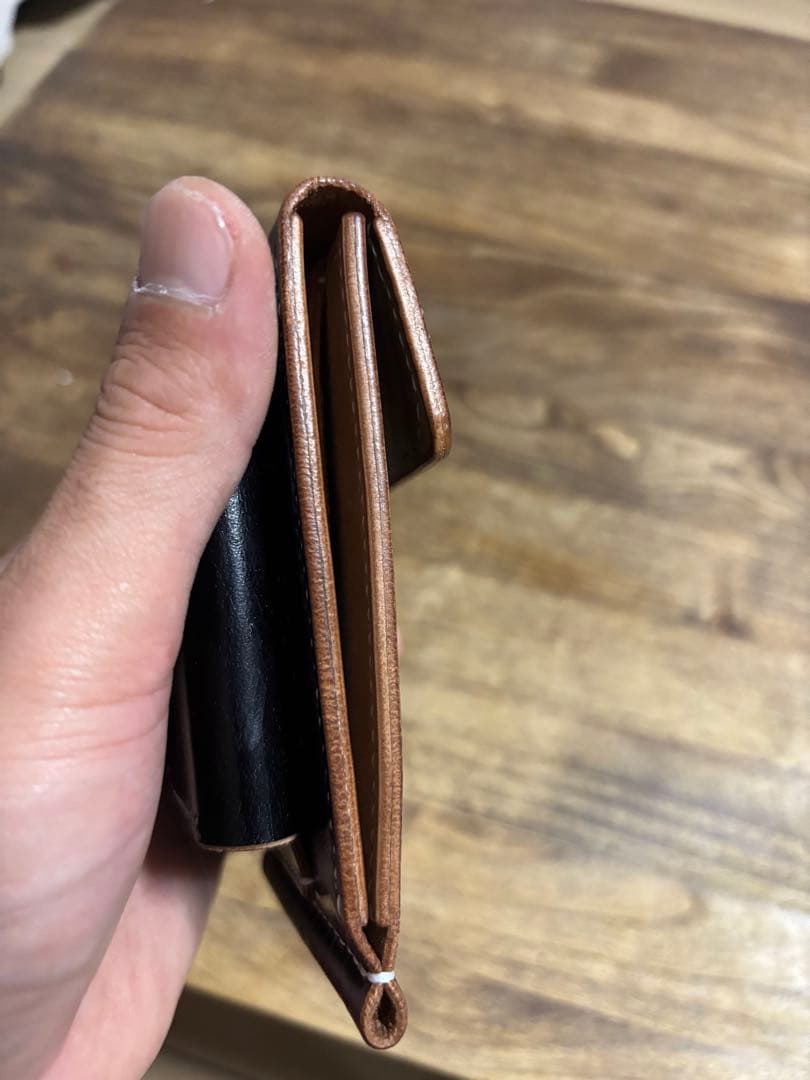 に*こ様 ホースバットストリップ☆ホーウィン☆マネークリップ☆小銭入れ☆2つ折り