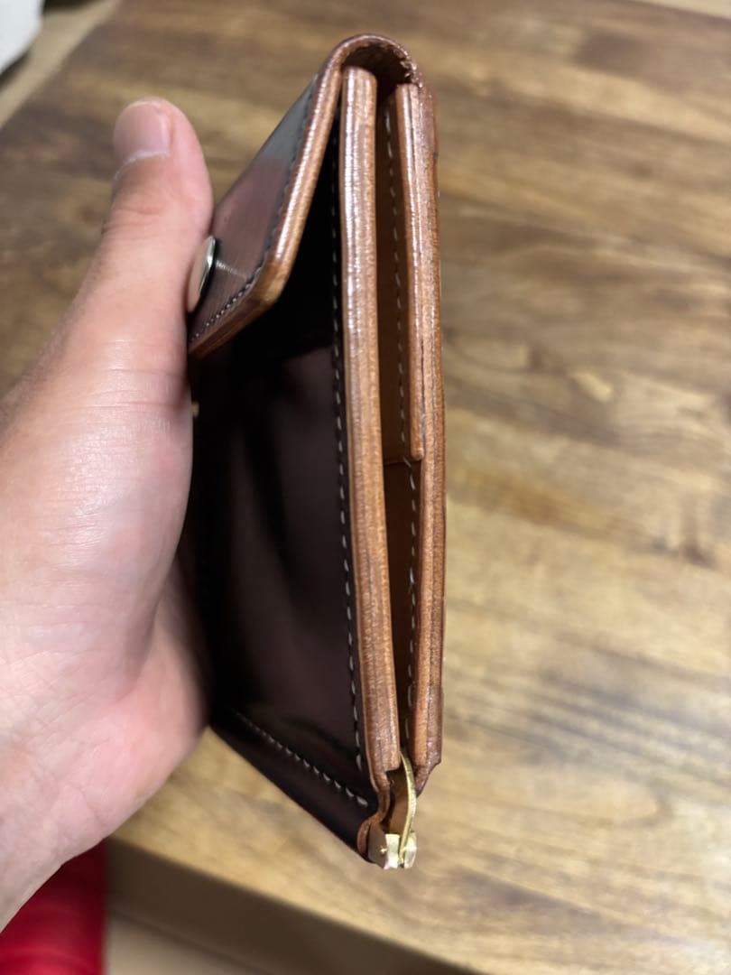 に*こ様 ホースバットストリップ☆ホーウィン☆マネークリップ☆小銭入れ☆2つ折り