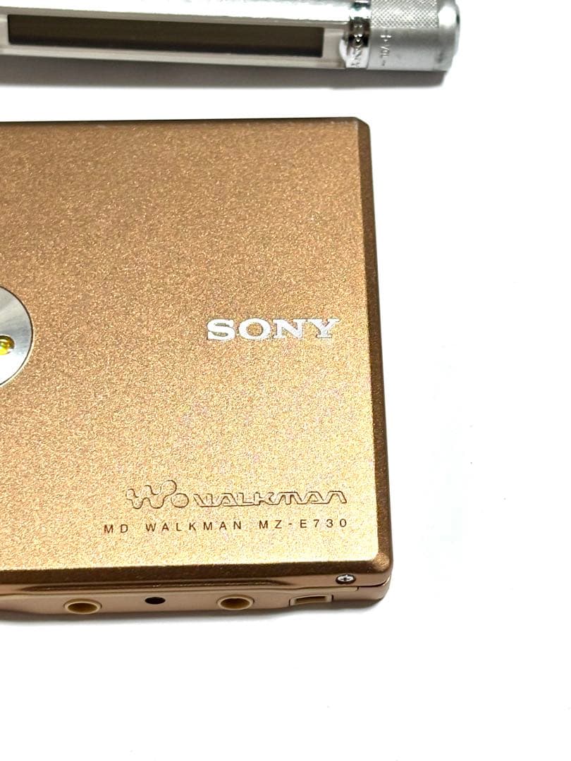 SONY MDウォークマン MZ-E730 動作品 リモコン付き
