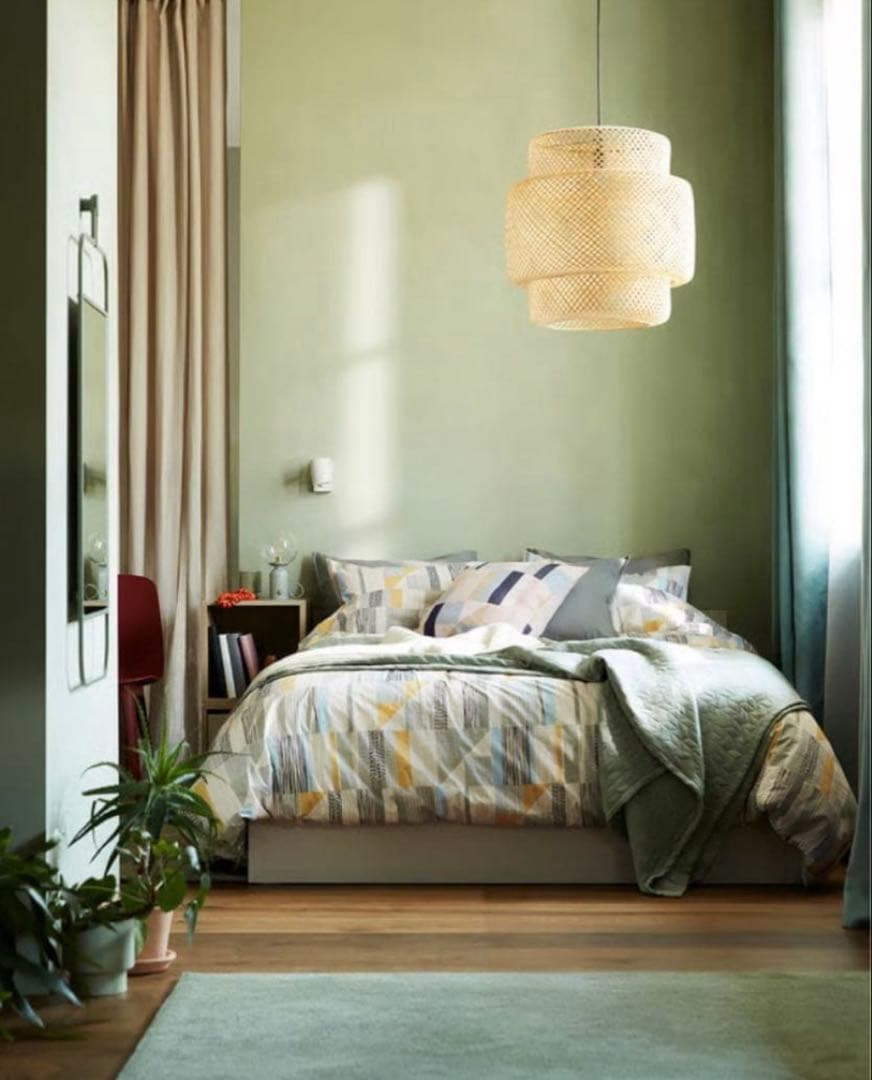 電球付き IKEA スィネリグ ペンダントランプ 50cm SINNERLIG