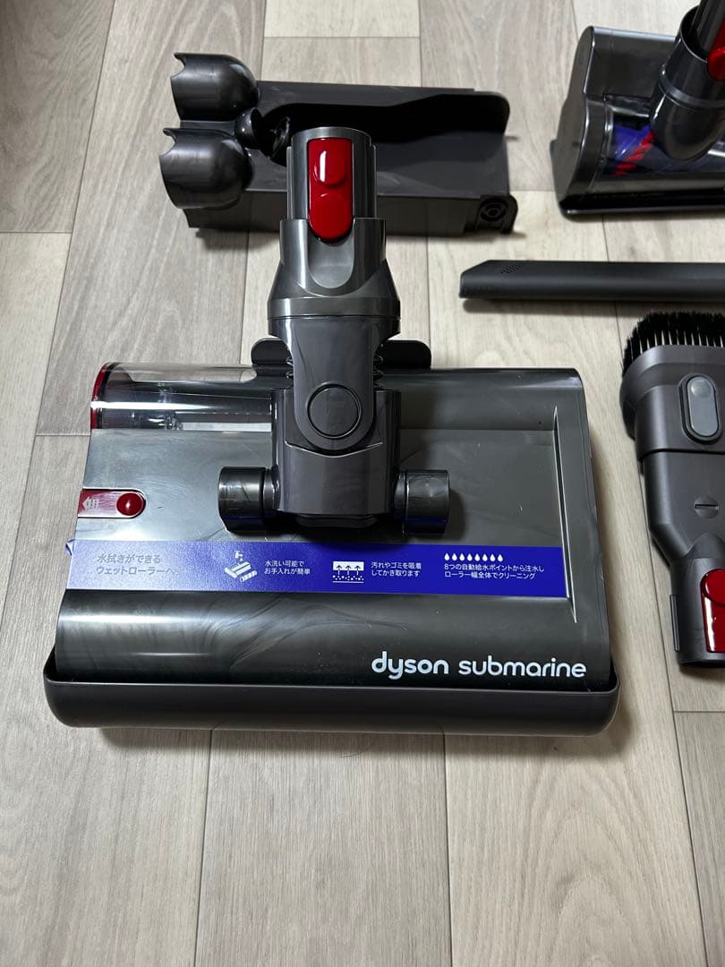 【新品・未使用】ダイソンDyson V12s (SV49 SU)付属品6点